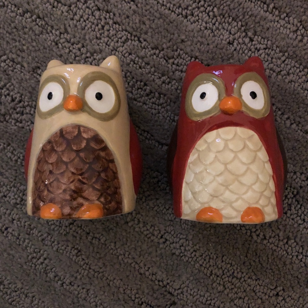 Owl Salt & Pepper Shakers